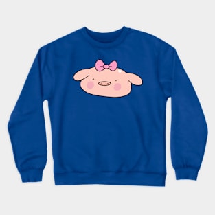 Pretty Bow Pig Face Crewneck Sweatshirt